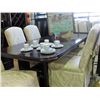 Image 2 : Beautiful cherry finish 7pc dining room suite