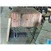 Image 1 : Butcher block table with paperclip legs
