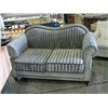 Image 1 : Elegant microfiber suede multi colored loveseat