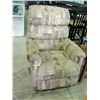 Image 2 : 3pc lazy boy sofa and chair set; reclining sofa