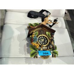 German made black forest style cookoo clock