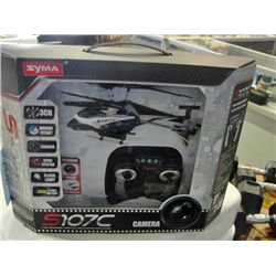 Cyma camera equipped radio controlled helicopter