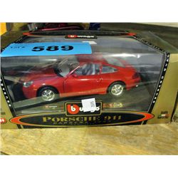 Diecast metal porsche collectors car