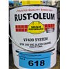 Image 1 : 2 1G tins of rustolium enamle paint