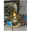 Image 1 : brass 3 footed kettle