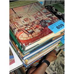 7 hardcover art books