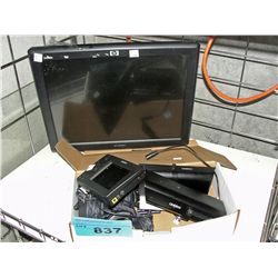 Uniden survellance camera set with screen