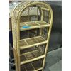 Image 1 : Wicker rattan 4tier shelf unit