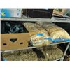 Image 1 : 2 bags of assorted bedding and an inflatable air