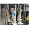 Image 1 : Pair of roman column style table lamps