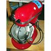 Image 1 : Kitchenaid professional HD red stand mixer