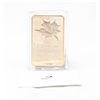 Image 1 : Canadian .999 Gold Clad Bar