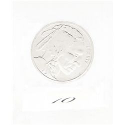 One Ounce Solid Silver Indian Buffalo coin