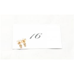 14kt Gold Diamond Stud Earrings