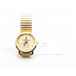 Gold tone vancouver Olympics Watch