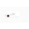 Image 1 : garnet Gemstone Ring With 2 Diamonds