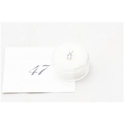 Genuine tanzanite pendant in silver