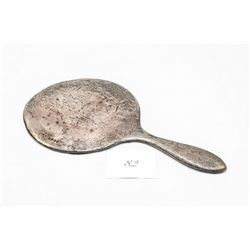 Vintage sterling silver ladies hand mirror