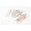 Image 1 : Stack of assorted world bank notes