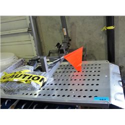 Vehicle hitch attach wheel chair lift