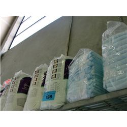 Shelf lot of assorted ultra plus briefs