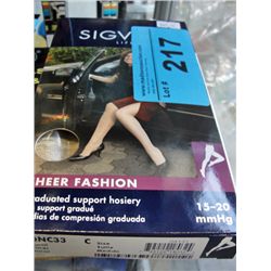 One box of graduated support hosiery