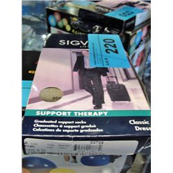 One box of graduated support hosiery