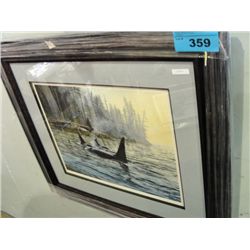 Framed LEP by Bill Maximick