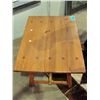Image 1 : Rustic solid pine side table
