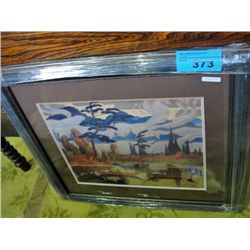 Framed Group of 7 by J.E.H. Macdonald