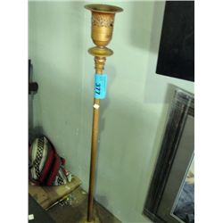 Antique torcher floor lamp