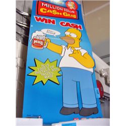 Lifesize homer simpson cardboard cutout