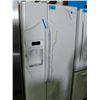 Image 1 : GE white side by side refridgerator