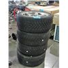 Image 1 : Set of 4 goodyear eagle GT low profile tires on