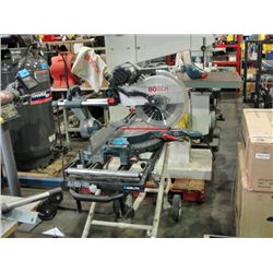 Bosch sliding compound miter saw complete with