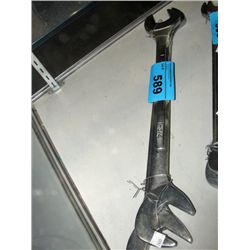 2 large combination wrenches