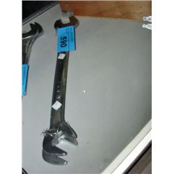 2 large combination wrenches