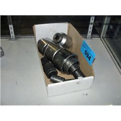 Box full of assorted large sockets