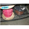 Image 1 : 2 partial spools of electrical wiring