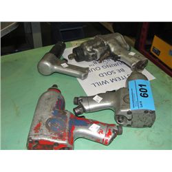 Group of 4 air tools