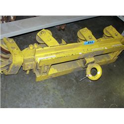 Yellow crane attach lift