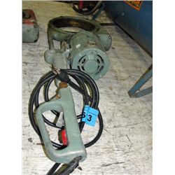 Toledo electric pipe turner