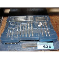 Mastercraft electric drill set with bits