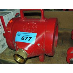 Globe water pipe connector