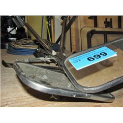 Pair of truck attach trailer mirrors