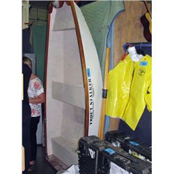 Trout stalker fiberglass fishing boat made by