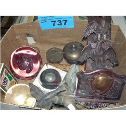 Box of assorted collectable items