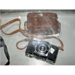 Vintage Zeiss icon film camera with original