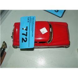 Vintage battery operated tin toy car