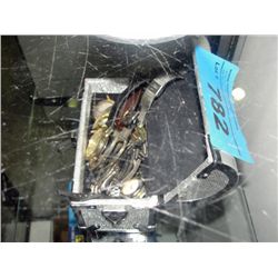 Small box filled with assorted watches